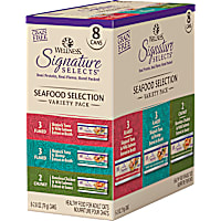 Wellness CORE Signature Selects Natural Canned Grain Free Cat Food Variety Pack, Seafood Selection Eight