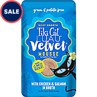 Tiki Cat Velvet Mousse Chicken & Wild Salmon Wet Cat Food
