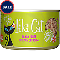 Tiki Cat Kapi Olani Luau Tilapia Wet Cat Food
