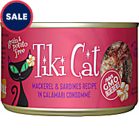Tiki Cat Makaha Grill Mackerel Sardine Calamari Wet Cat Food