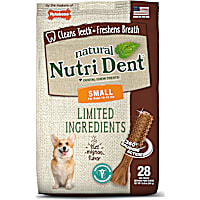 Nylabone Nutri Dent Limited Ingredients Small Filet Mignon Dental Chews