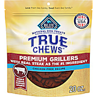 True Chews Premium Grillers Made with Real Steak Natural Dog Treats