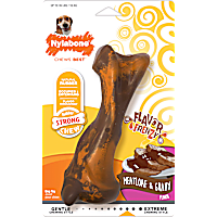 Nylabone Flavor Frenzy Rubber Chew, Meatloaf & Gravy