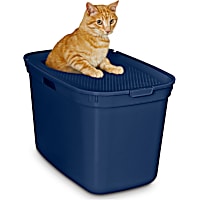 So Phresh Navy Top-Entry Litter Box
