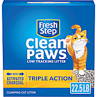 Fresh Step Clean Paws Triple Action Scented Clumping Cat Litter