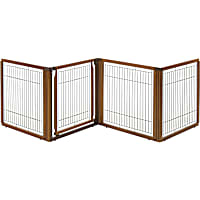 Richell Convertible Elite Pet Gate 4 Panel
