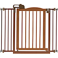 Richell One-Touch Brown Pet Gate II