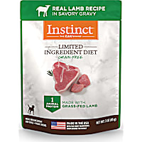 Instinct Limited Ingredient Diet Grain-Free Cuts & Gravy Real Lamb Recipe in Savory Gravy Wet Dog Food