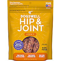 Dogswell Hip & Joint Jerky Grain-Free Duck Recipe for Dogs