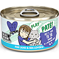 B.F.F. P.L.A.Y. Tic Toc Beef & Tuna Dinner in a Hydrating Puree Wet Cat Food