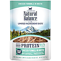 Natural Balance L.I.D. High Protein Chicken Formula in Broth Wet Cat Food