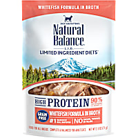 Natural Balance L.I.D. High Protein Whitefish Formula in Broth Wet Cat Food