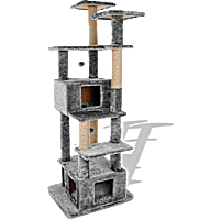 You & Me Deluxe Clubhouse 7-Level Cat Tree