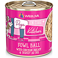 Dogs in the Kitchen Fowl Ball with Chicken Breast & Turkey Au Jus Wet Dog Food