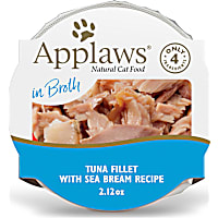 Applaws Natural Tuna Fillet with Seabream in Broth Wet Cat Food