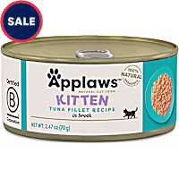 Applaws Natural Tuna Fillet in Broth Wet Kitten Food