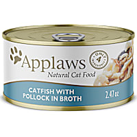 Applaws Natural Catfish with Pollock in Broth Wet Cat Food