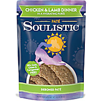 Soulistic Pate Chicken & Lamb Dinner in a Hydrating Puree Wet Cat Food