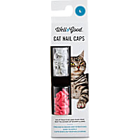 Well & Good Pink & Clear Cat Nail Caps