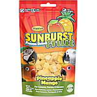 Higgins Sunburst Freeze Dried Fruit Pineapple Mango Treat for Birds