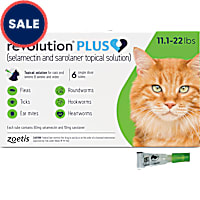 Revolution Plus Topical Solution 11.1-22lbs Cat