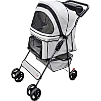 Go Pet Club Beige Pet Stroller