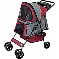 Go Pet Club Marron Pet Stroller