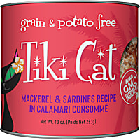 Tiki Cat Grill Mackerel & Sardine Calamari Wet Food
