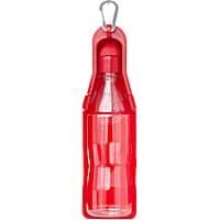 EveryYay Wet Your Whistle Red Plastic Water Dispenser for Dogs