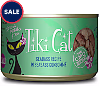 Tiki Cat Luau Seabass Recipe Wet Cat Food