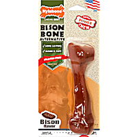 Nylabone Power Chew Bison Bone Alternative Dog Chews
