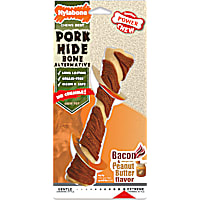 Nylabone Power Chew Pork Hide Bone Alternative Dog Toy