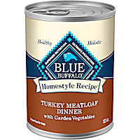 Blue Buffalo Blue Homestyle Recipe Turkey Meatloaf Dinner With Carrots & Sweet Potatoes Adult Wet Dog Food