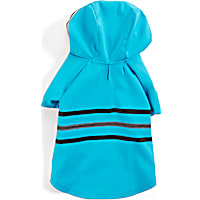 YOULY The Nature Lover Teal Dog Raincoat