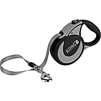 KONG Gray Ultimate Retractable Dog Leash for Dogs Up To 150 lbs.