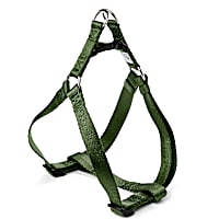 YOULY The Classic Dark Green Webbed Nylon Dog Harness