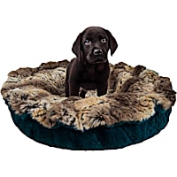 Bessie and Barnie Ultra Plush Simba/Wonderland Luxury Deluxe Pet Lily Pod Bed