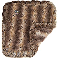 Bessie and Barnie Simba Ultra Plush Faux Fur Super Soft Reversible Pet Blanket