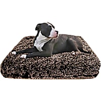 Bessie and Barnie Ultra Soft Foam Frosted Willow Deluxe Faux Fur Comfort Dog Mat Bed