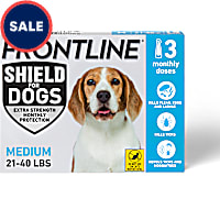 FRONTLINE Shield Flea & Tick Treatment for Medium Dogs 21-40 lbs.