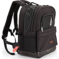 Reddy Black Cotton Canvas Pet Carrier Backpack Made With Recycled Materials