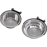 UniPaws Stainless Steel Hanging Pet Bowls