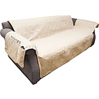 Pet Adobe Tan Waterproof Couch/Sofa Cover for Dogs
