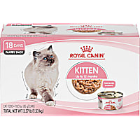 Royal Canin Feline Health Nutrition Thin Slices in Gravy Wet Kitten Food Muti Pack