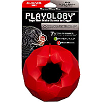 Playology Beef Scent Channel Chew Ring Dog Toy