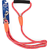 YOULY The Trailblazer Pink & Orange Rope Dog Leash