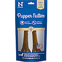 N-Bone Pupper Nutter Peanut Flavor Small Dental Bone for Dogs