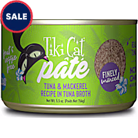 Tiki Cat Luau Ahi Tuna & Mackerel Pate Wet Cat Food