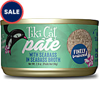 Tiki Cat Luau Seabass Pate Wet Cat Food