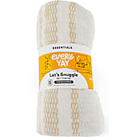 EveryYay Essentials Let's Snuggle Blue Stripe Pet Throw